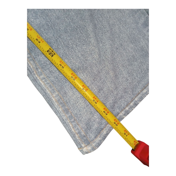 Ecru Light Wash Women's Pull-On Elastic Waist Wide Leg Casual Chic Jeans Small - Picture 8 of 9